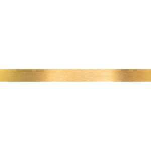 JOKA PARO Abschl. PAL111 Gold 28x65mm glänz - Träger MDF schw.L-Form