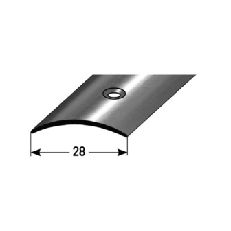 Übergangsprofil Messing poliert 28 x 1,2 mm  SB-Pack